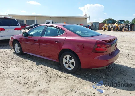 2005 Pontiac Grand Prix Gt from USA, damaged, VIN 2G2WS522151219887